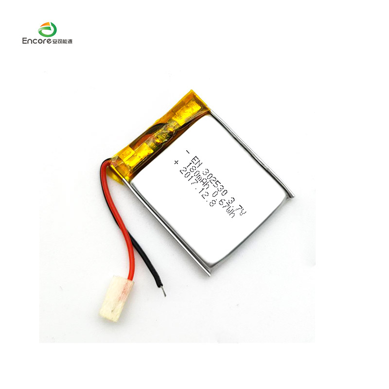 미용용 3.7v 180mah LiPo 배터리