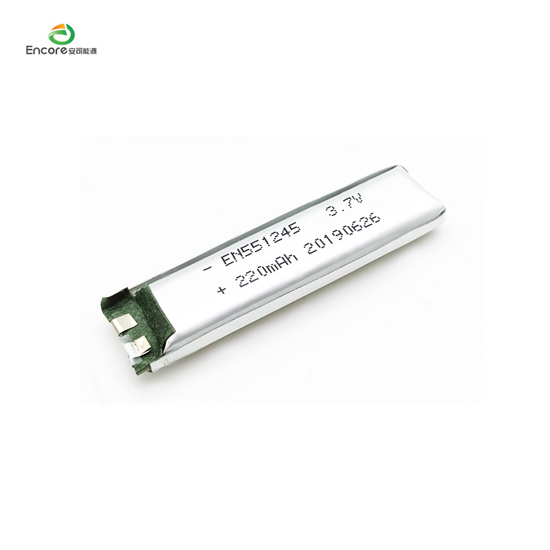 3.7v 220mah 리튬 폴리머 배터리