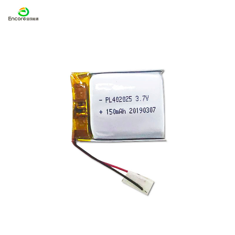 402025 150mAh 3.7v 충전식 리포 배터리