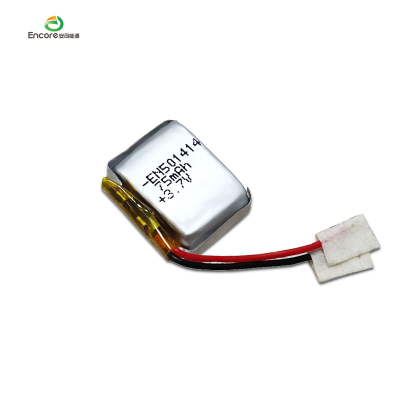 75mAh li 폴리머 배터리 501419