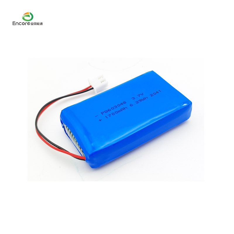 GPS용 850mah 리튬 폴리머 배터리