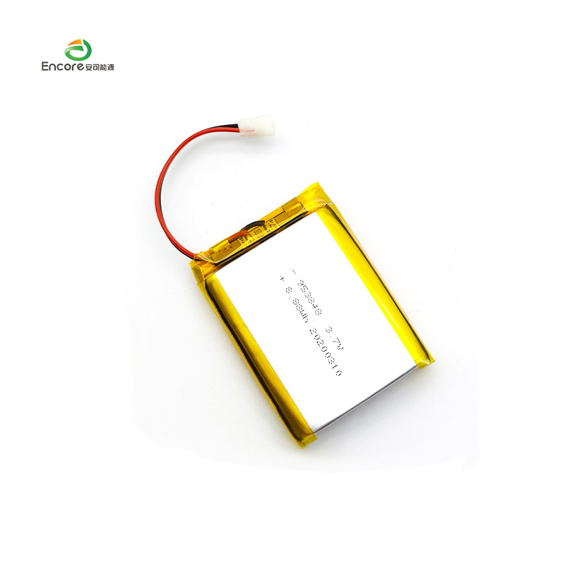 953848 2400mAh 3.7v 충전식 리포 셀